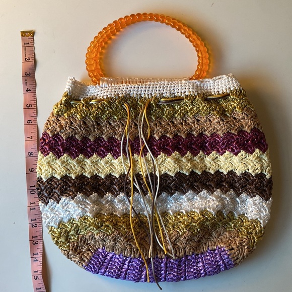 Handmade woven handbag - Picture 7 of 8